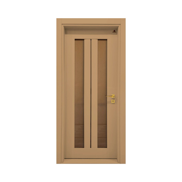 درب چوبی شیشه خور لوکس فیدار TW-74