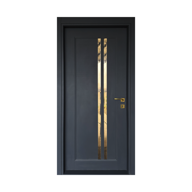 درب چوبی شیشه خور مدرن و لوکس فیدار TW-76