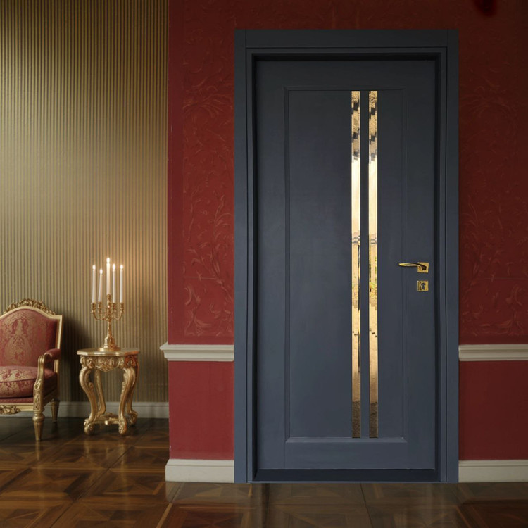 درب چوبی شیشه خور مدرن و لوکس فیدار TW-76