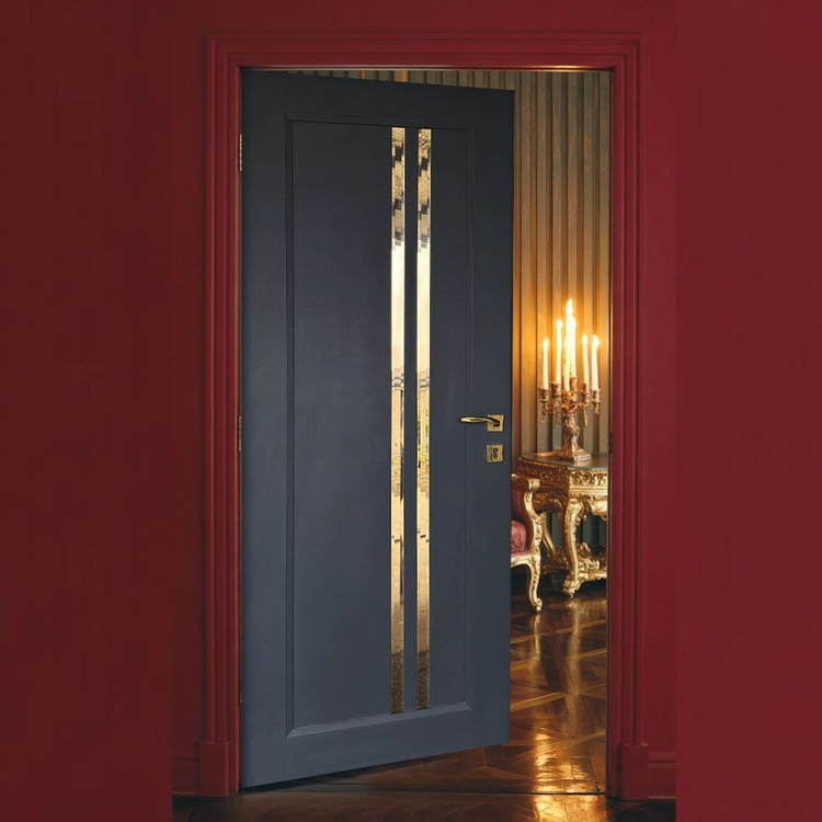 درب چوبی شیشه خور مدرن و لوکس فیدار TW-76