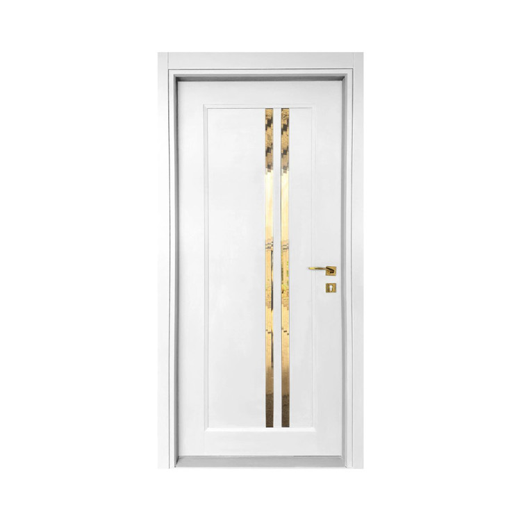 درب چوبی شیشه خور مدرن و لوکس فیدار TW-76