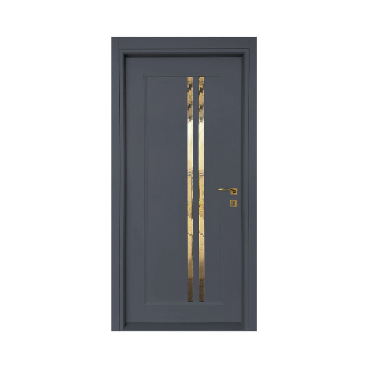 درب چوبی شیشه خور مدرن و لوکس فیدار TW-76