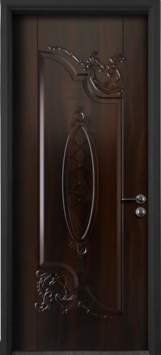 درب داخلی اتاقی و سرویسی ملامینه HPL مدل پردیس | ضدخش و مقاوم