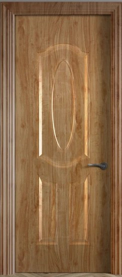 درب اتاقی و سرویس ملامینه HPL مدل سه قاب | ضدخش و مقاوم