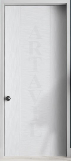 درب اتاقی و سرویسی ملامینه HPL مدل دو بازو | ضدخش و مقاوم