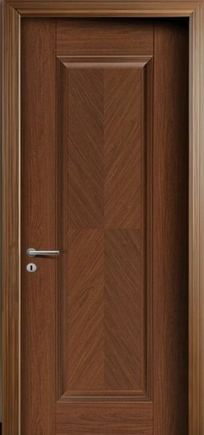 درب ملامینه طرح لوکس جناقی تک قاب کد 1065