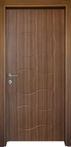 درب داخلی اتاقی MDF (ام دی اف) 8 میلیمتر طرح CNC با روکش PVC کد 124