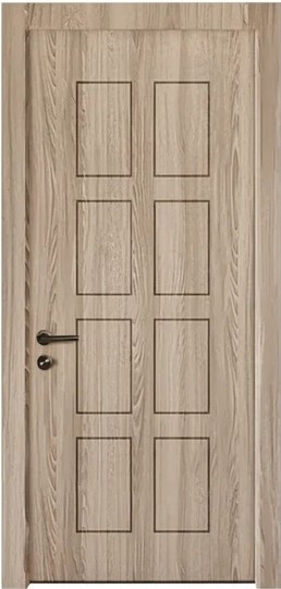 درب داخلی اتاق و سرویس پلی وود روکش PVC کدP112K126