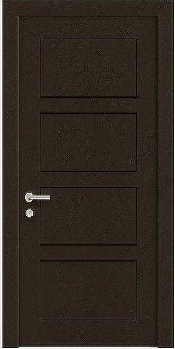 درب داخلی اتاق و سرویس پلی وود روکش PVC کد P114K108