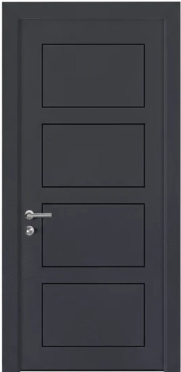 درب داخلی اتاق و سرویس پلی وود روکش PVC کد P107K108