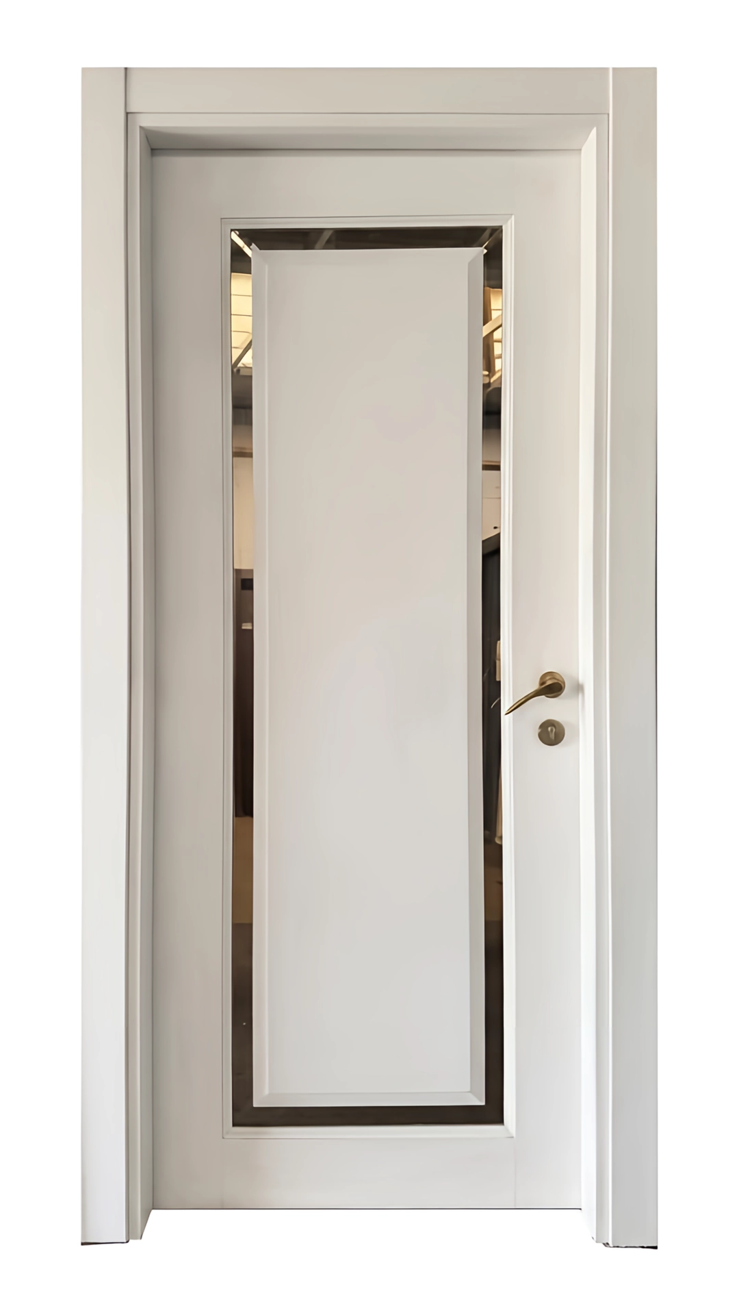 درب چوبی شیشه خور لوکس و مدرن فیدار TW-75