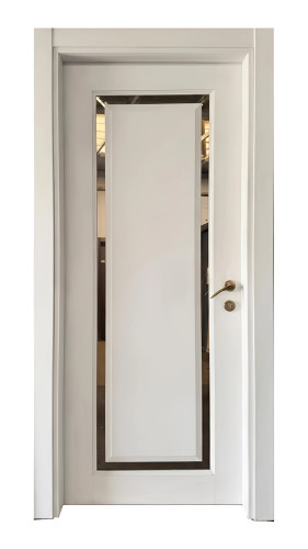 درب چوبی شیشه خور لوکس و مدرن فیدار TW-75
