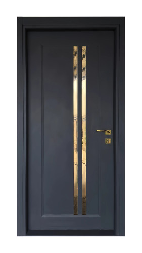 درب چوبی شیشه خور مدرن و لوکس فیدار TW-76