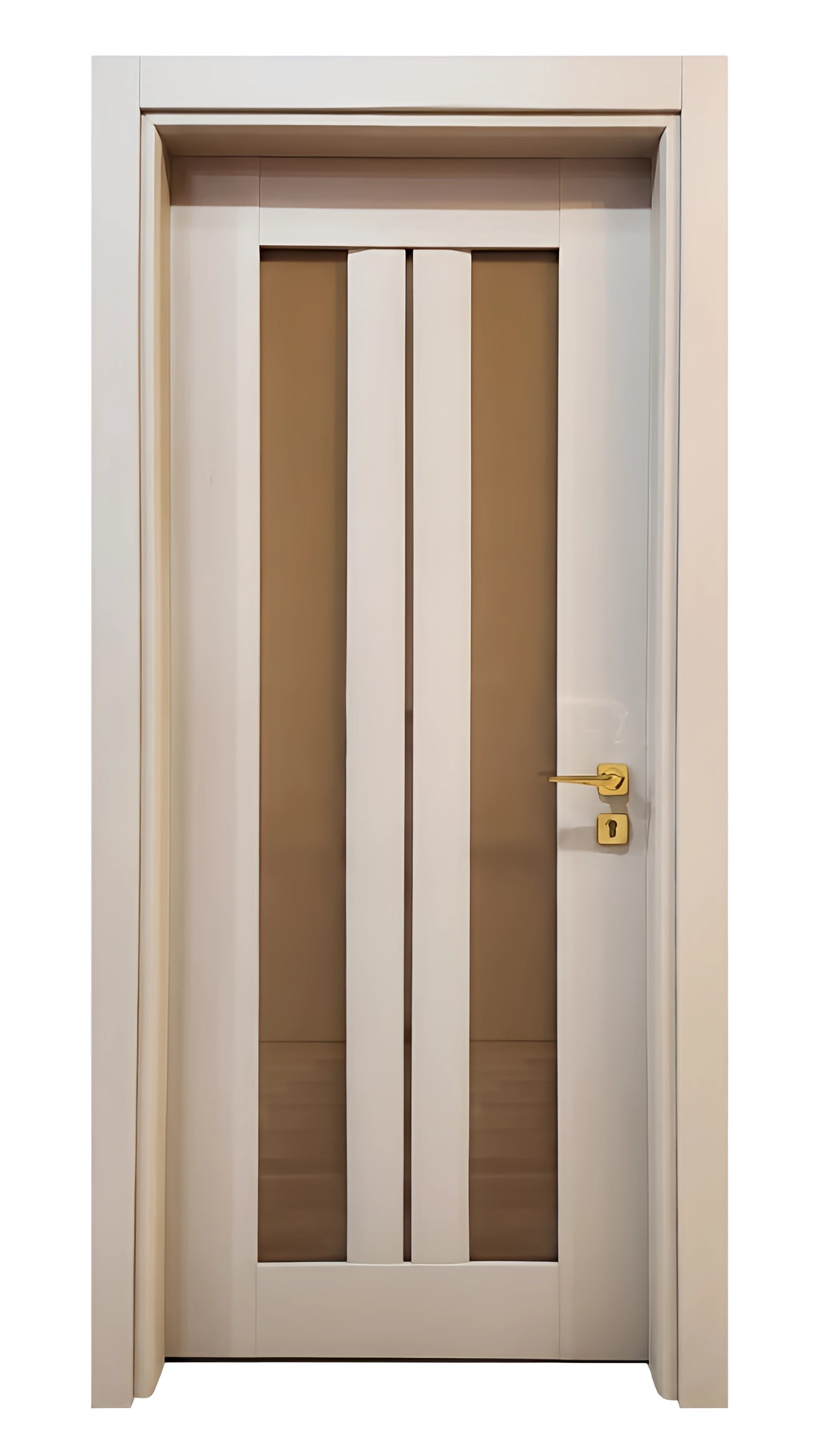 درب چوبی شیشه خور لوکس فیدار TW-74