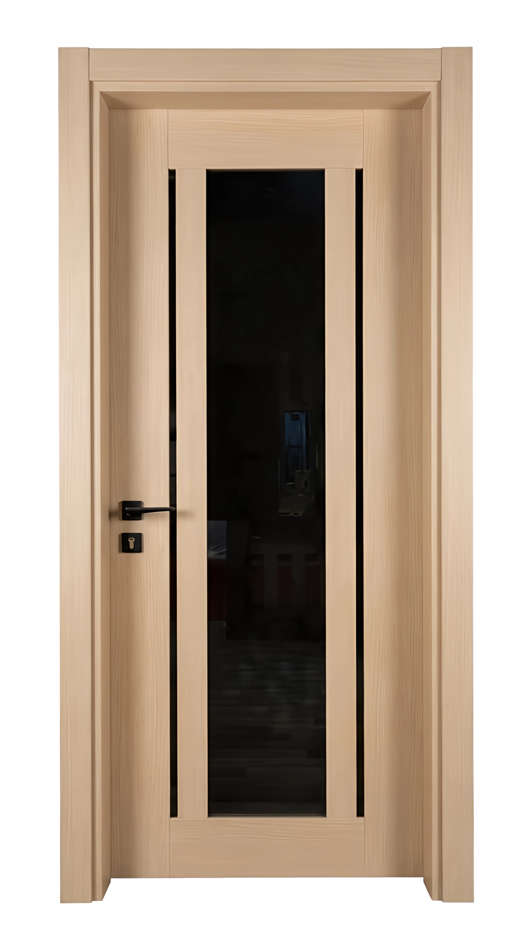 درب چوبی شیشه خور لوکس و مدرن فیدار TW-78
