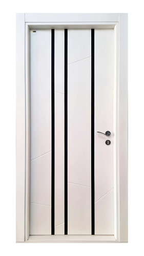 درب اتاق خواب مدرن شیشه خور خاص فیدار p-347