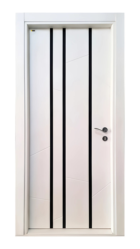 درب اتاق خواب مدرن شیشه خور خاص فیدار p-347