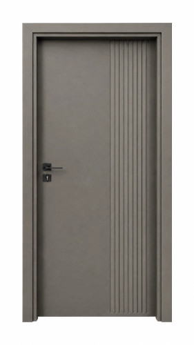 درب داخلی اتاق ام دی اف MDF مدل 109 طوسی تیره