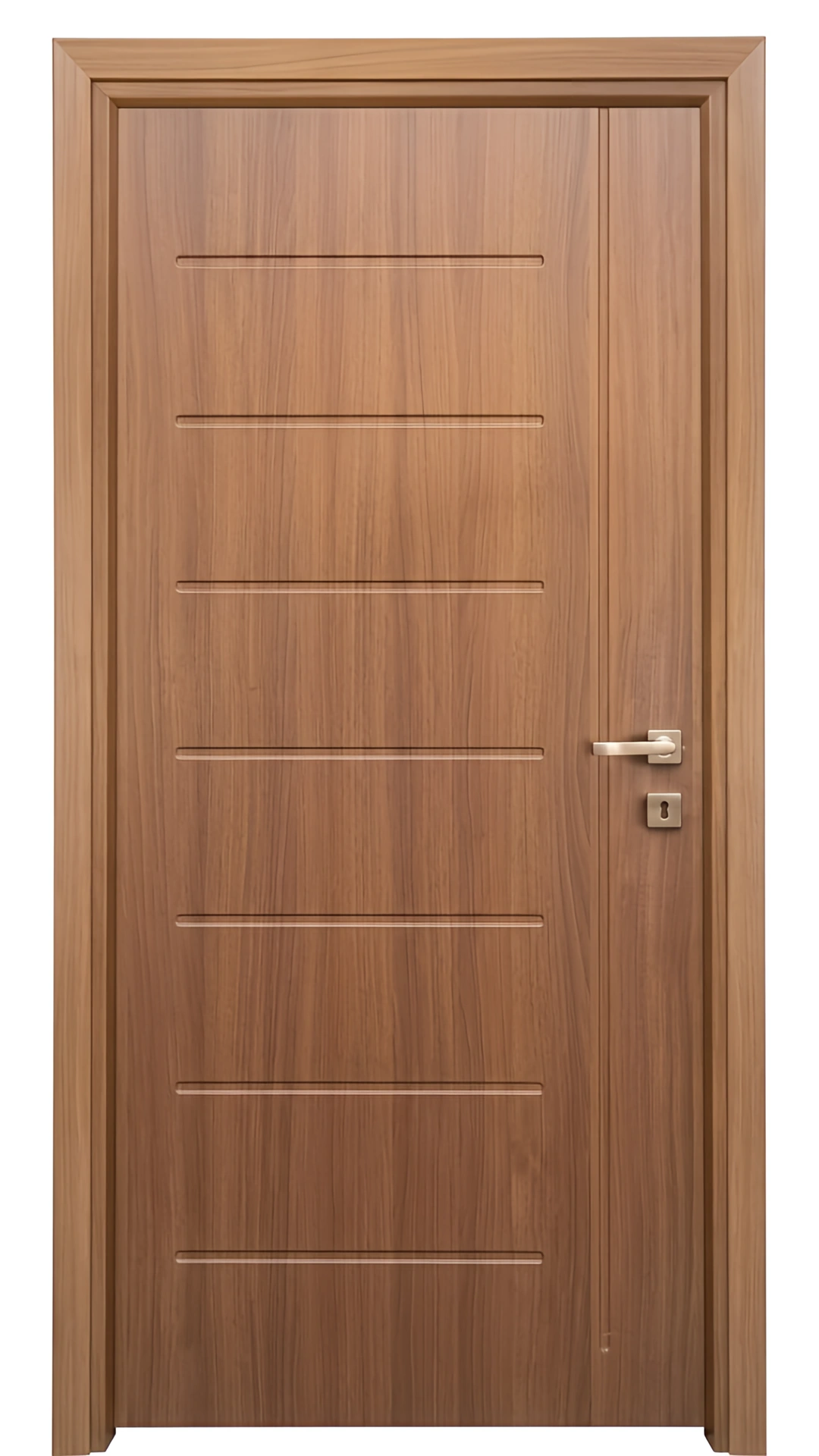 درب داخلی اتاقی MDF (ام دی اف) 8 میلیمتر طرح CNC با روکش PVC کد 116