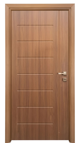 درب داخلی اتاقی MDF (ام دی اف) 8 میلیمتر طرح CNC با روکش PVC کد 116