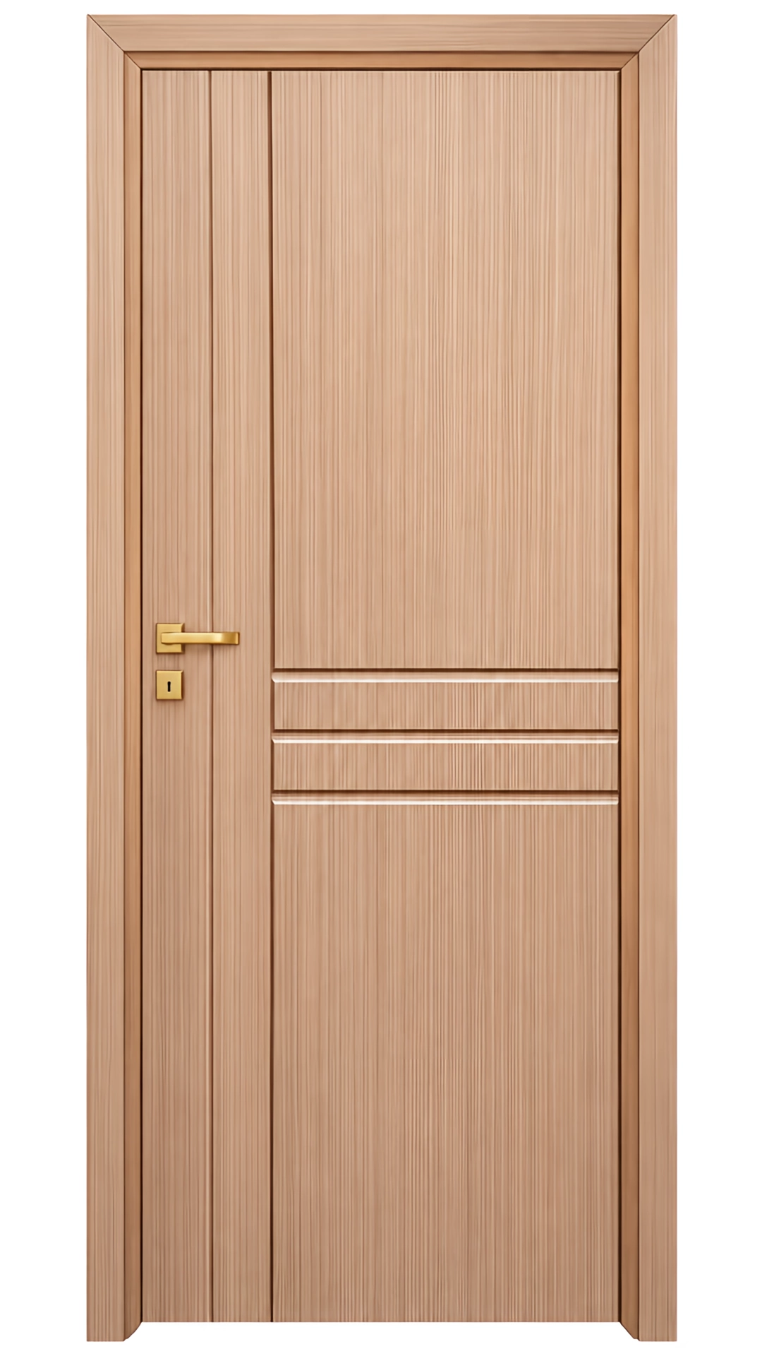 درب داخلی اتاقی MDF (ام دی اف) 8 میلیمتر طرح CNC با روکش PVC کد 121