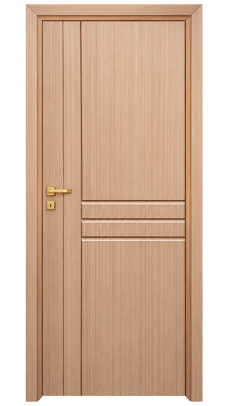 درب داخلی اتاقی MDF (ام دی اف) 8 میلیمتر طرح CNC با روکش PVC کد 121