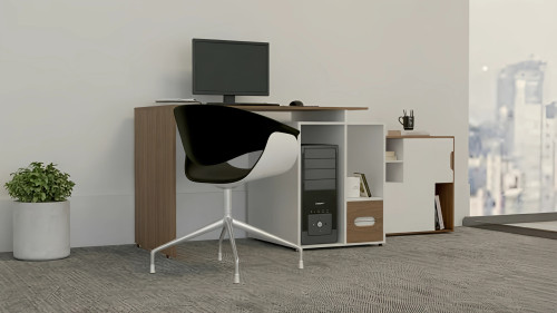 ست اداری مدیریت Set.Of004 – میز مدیریتی و فایل MDF ضدخش