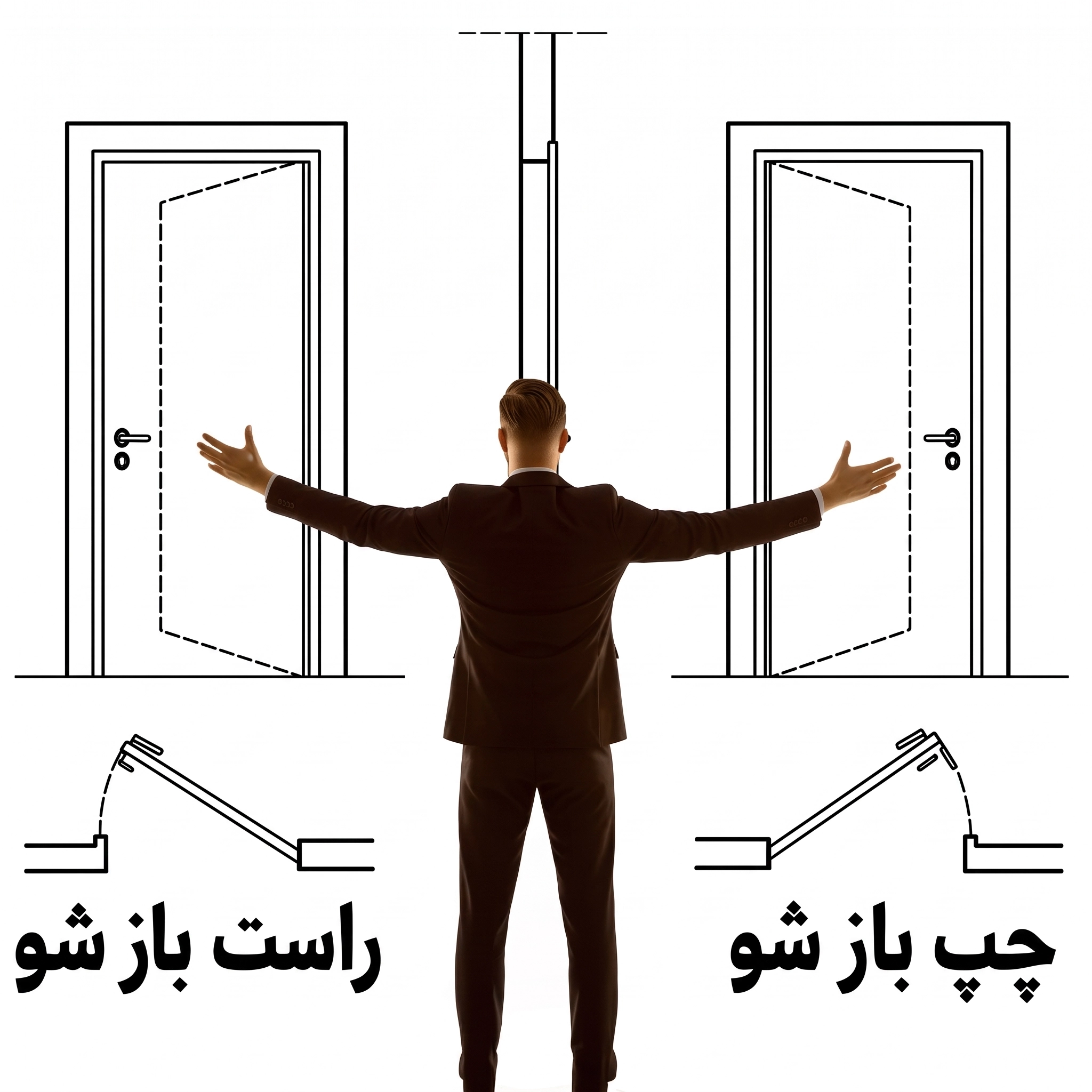 درب ملامینه HPL مدل خورشیدی | ضدخش
