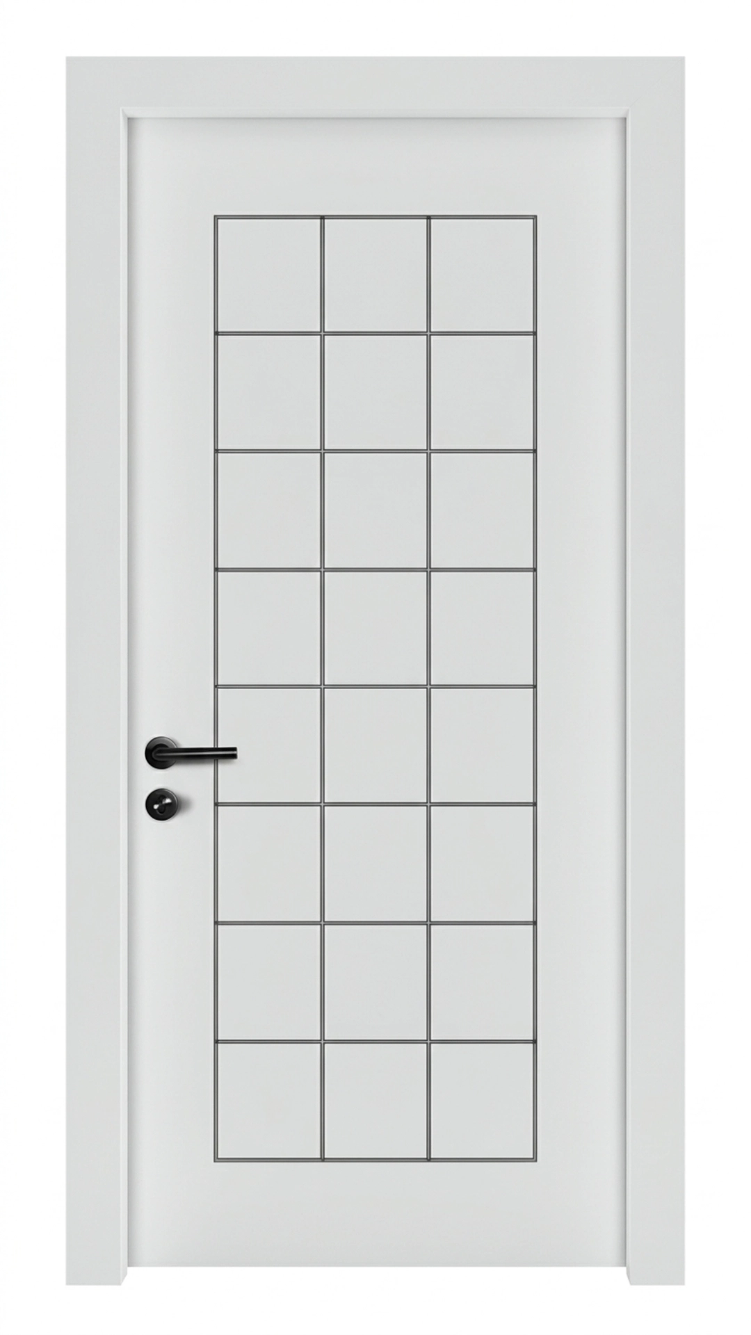 درب پلی وود سفید White K112