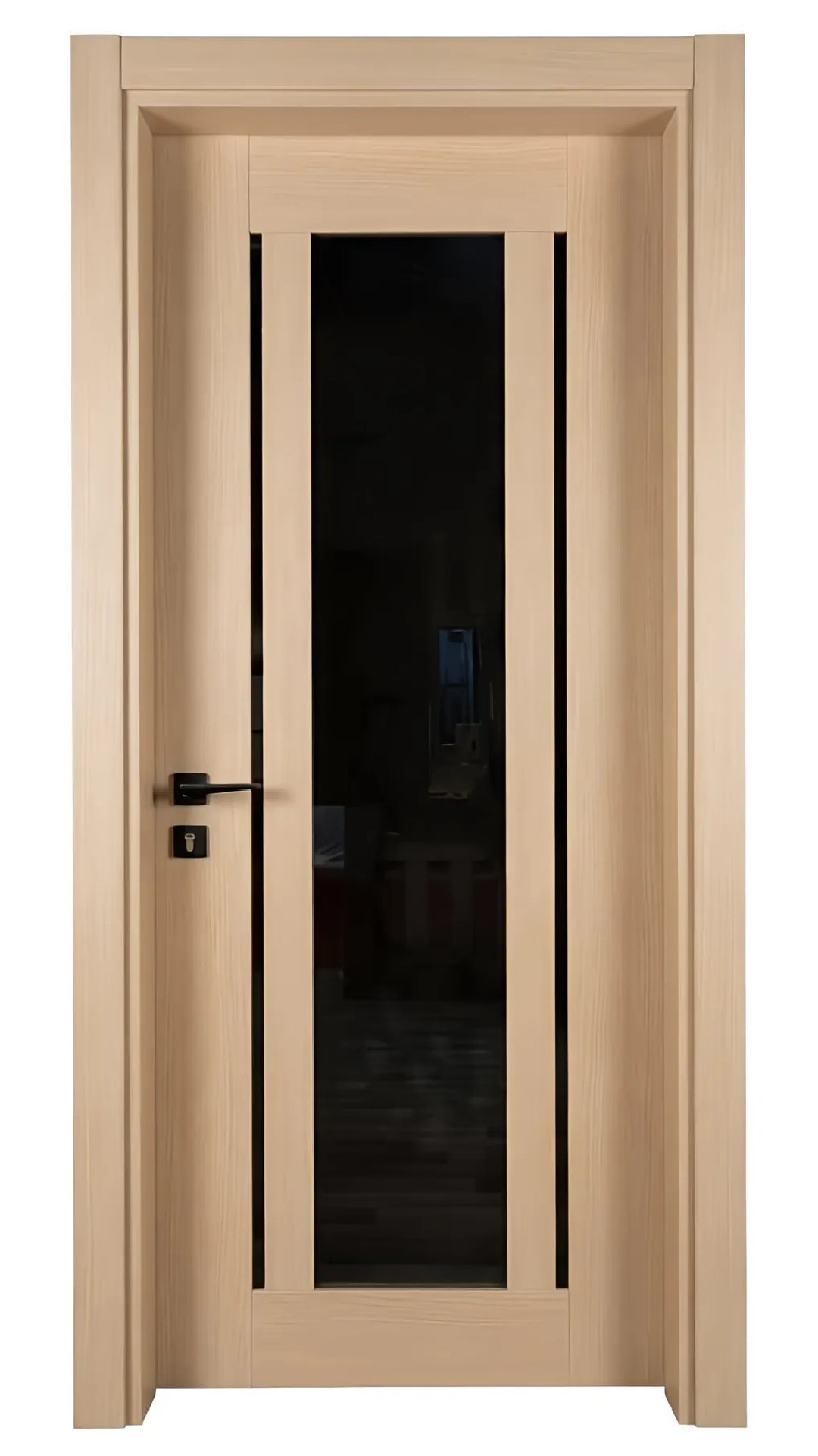 درب چوبی شیشه خور لوکس و مدرن فیدار TW-78