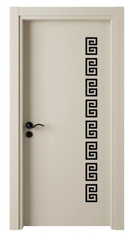 درب داخلی اتاق و سرویس پلی وود روکش PVC کد 5054