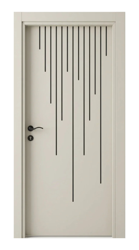 درب داخلی اتاق و سرویس پلی وود روکش PVC کد 5252
